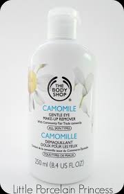 the body camomile gentle eye make