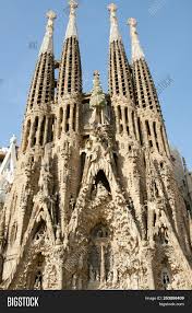 The sagrada familia church is catalan architect antoni gaudí's greatest. Barcelona Spain May Image Photo Free Trial Bigstock