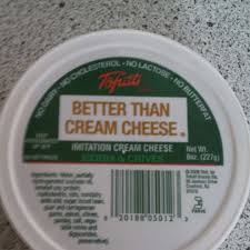 cream cheese soy cream cheese