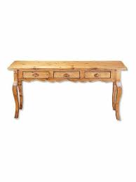 Old Pine Cabriole Console Table Made