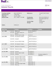 problematic fedex shipment to italy