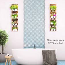 Wall Planter 2 Pack Wooden Hanging