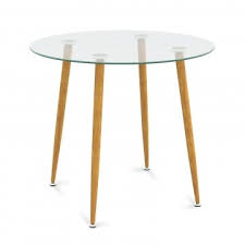 32 Inch Modern Tulip Round Dining Table