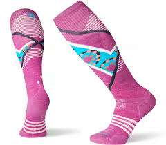 Phd Ski Light Elite Pattern Women Ski Socks