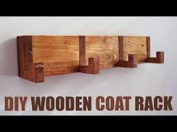 Diy Wooden Coat Rack Coat Rack Wall