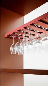 Glass Holder Shelf Modern Cabinets