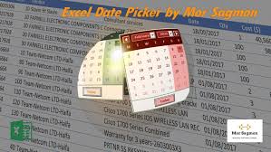 date picker become an excel vba