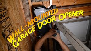wall mount garage door opener