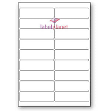 Details About 18 Per Page White A4 Self Adhesive Ring Binder File Filing Labels Label Planet