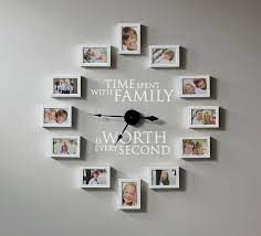 How To Create A Photo Wall Clock Time