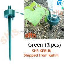 Sprayers and drippers are a water wise and water efficient above ground option for watering your garden. Garden Self Watering Tool Automatic Self Dripping Tool Water Dripper For Plants Diy Alat Siram Pokok