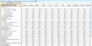 Excel Home Finance Template Monthly Expense Sample Family
