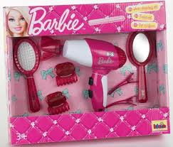 klein toys barbie kapsalon met