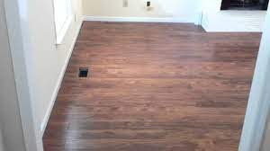 laminate flooring flowing between rooms