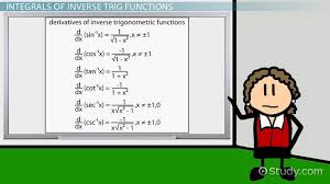 Integrals Of Inverse Trigonometric Functions