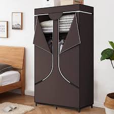 Title Portable Clothing Closet With
