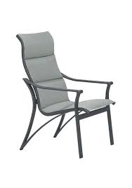 Corsica High Back Padded Sling Dining Chair