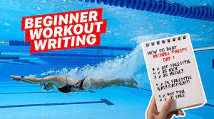 how to write a swim workout for beginners