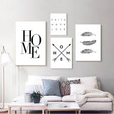 white wall art canvas painting home