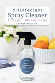 diy disinfectant spray natural