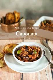 authentic caponata recipe with