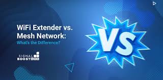 wifi extender vs mesh network what s