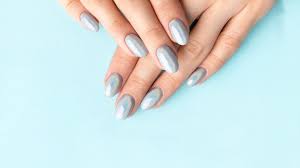 try holographic nails for an out of