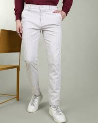 grey trousers pants for men by