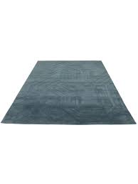 dark teal 200 x 300 cm wool rug