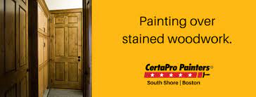 painting over your interior stained