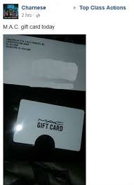 The american express ® simon giftcard ® does not need to be registered. Mac Cosmetics Zip Code Class Action Settlement Gift Cards Mailed Top Class Actions