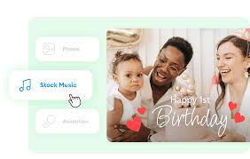 create your own birthday video