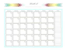 Printable Weekly Planner Template Cute Calendar 2019 Pdf