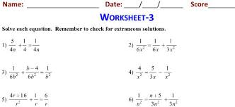 Grade 7 Math Worksheets Study
