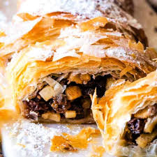 apple strudel with phyllo dough the