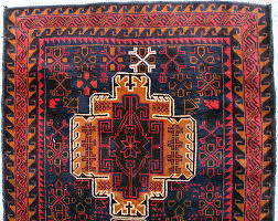 latif khel afghan baluchi rug