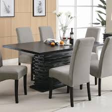 coaster stanton black dining table