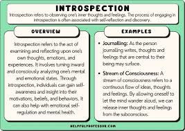 introspection in psychology definition