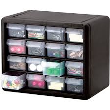 akro mils 16 drawer plastic storage