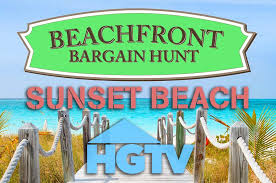 Hgtvs Beachfront Bargain Hunt Filming At Sunset Beach