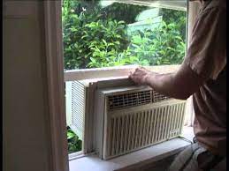 how to install a window a c unit you