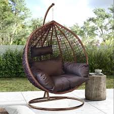 Acrylic Modern Garden Swing Chair 1 Seater