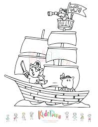 Here you can explore hq jolly roger transparent illustrations, icons and clipart with filter setting like size, type, color etc. Printable Coloring Page Pirate Ship Kidspressmagazine Com