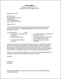 Sample Hvac Engineer Cover Letter Gallery Mechanical Engineer Cover