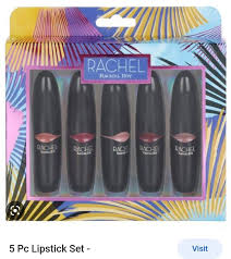 rachel lipstick 5 pcs lipstick set ebay