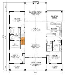 Cathedral Ceiling House Plan