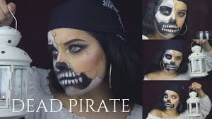 dead pirate halloween make up