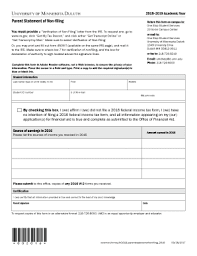 irs non filing letter fill