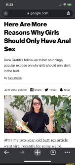 Kara crabb anal sex