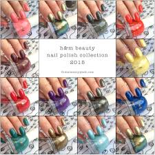 h m nail polish from the beauty